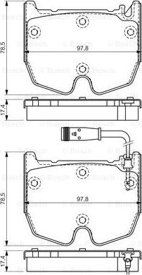 BOSCH 0 986 494 364 - Kit pastiglie freno, Freno a disco www.autoricambit.com