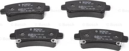 BOSCH 0 986 494 297 - Kit pastiglie freno, Freno a disco www.autoricambit.com