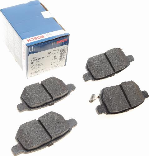 BOSCH 0 986 494 255 - Kit pastiglie freno, Freno a disco www.autoricambit.com