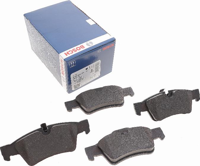 BOSCH 0 986 494 256 - Kit pastiglie freno, Freno a disco www.autoricambit.com