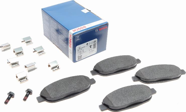 BOSCH 0 986 494 261 - Kit pastiglie freno, Freno a disco www.autoricambit.com