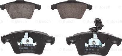 BOSCH 0 986 494 203 - Kit pastiglie freno, Freno a disco www.autoricambit.com