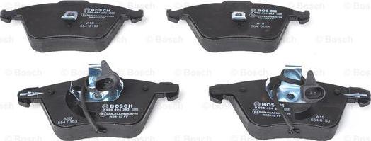 BOSCH 0 986 494 283 - Kit pastiglie freno, Freno a disco www.autoricambit.com