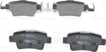 BOSCH 0 986 494 222 - Kit pastiglie freno, Freno a disco www.autoricambit.com