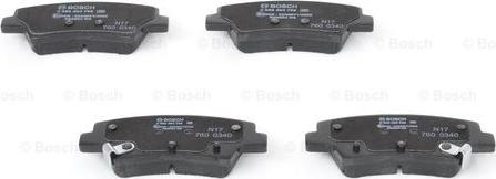 BOSCH 0 986 494 768 - Kit pastiglie freno, Freno a disco www.autoricambit.com