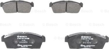 BOSCH 0 986 494 700 - Kit pastiglie freno, Freno a disco www.autoricambit.com