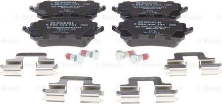 BOSCH 0 986 494 731 - Kit pastiglie freno, Freno a disco www.autoricambit.com