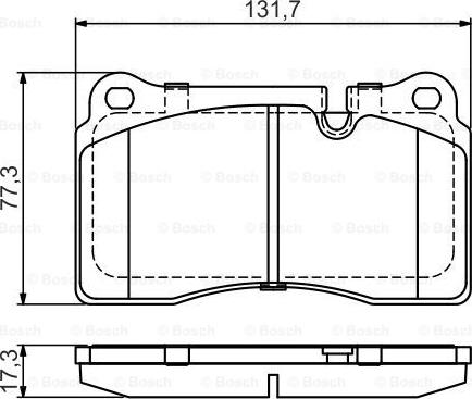 BOSCH 0 986 495 446 - Kit pastiglie freno, Freno a disco www.autoricambit.com