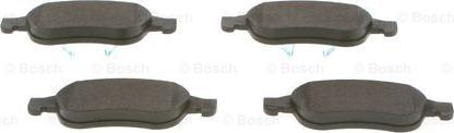 BOSCH 0 986 495 416 - Kit pastiglie freno, Freno a disco www.autoricambit.com