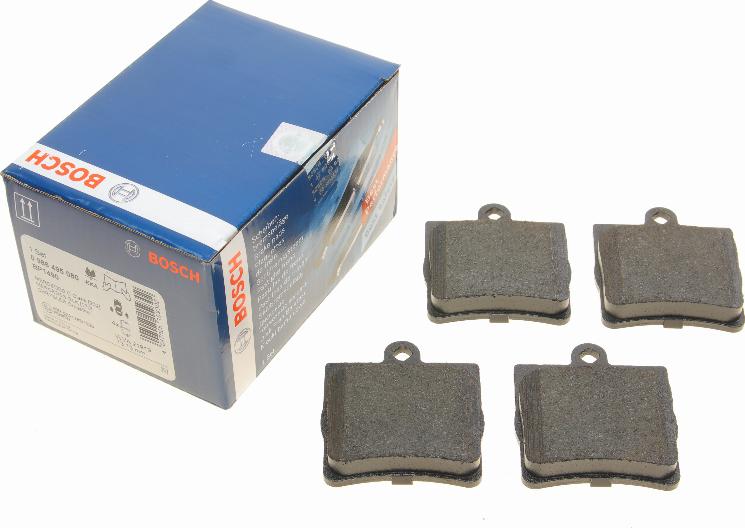 BOSCH 0 986 495 080 - Kit pastiglie freno, Freno a disco www.autoricambit.com