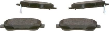 BOSCH 0 986 495 083 - Kit pastiglie freno, Freno a disco www.autoricambit.com