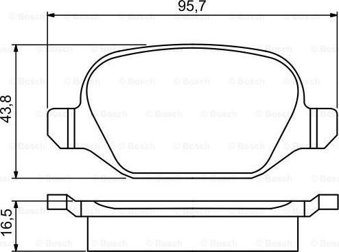 BOSCH 0 986 495 291 - Kit pastiglie freno, Freno a disco www.autoricambit.com