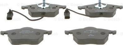 BOSCH 0 986 495 232 - Kit pastiglie freno, Freno a disco www.autoricambit.com