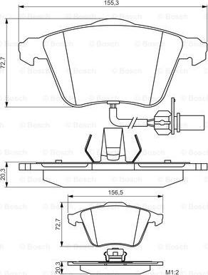 BOSCH 0 986 495 272 - Kit pastiglie freno, Freno a disco www.autoricambit.com