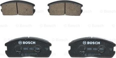 BOSCH 0 986 491 260 - Kit pastiglie freno, Freno a disco www.autoricambit.com