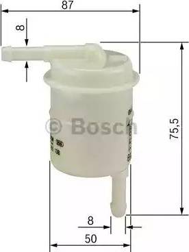 BOSCH 0 986 450 030 - Filtro carburante www.autoricambit.com