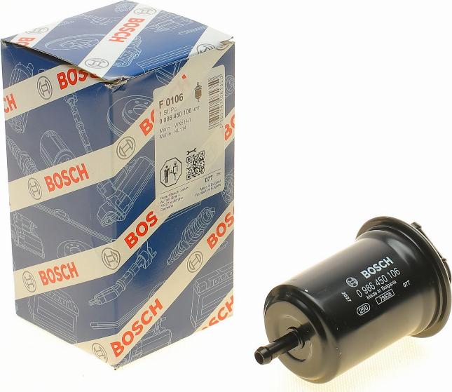 BOSCH 0 986 450 106 - Filtro carburante www.autoricambit.com