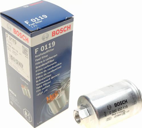 BOSCH 0 986 450 119 - Filtro carburante www.autoricambit.com