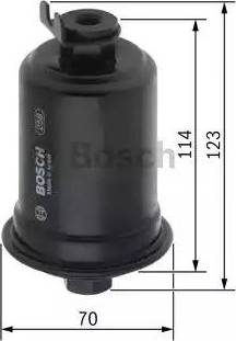 BOSCH 0 986 450 111 - Filtro carburante www.autoricambit.com