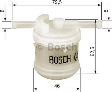 BOSCH 0 986 450 117 - Filtro carburante www.autoricambit.com