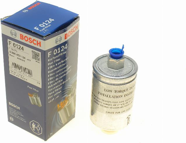 BOSCH 0 986 450 124 - Filtro carburante www.autoricambit.com