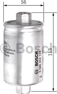 BOSCH 0 986 450 124 - Filtro carburante www.autoricambit.com