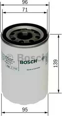 BOSCH 0 986 452 046 - Filtro olio www.autoricambit.com