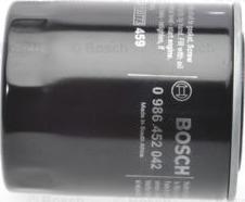 BOSCH 0 986 452 042 - Filtro olio www.autoricambit.com