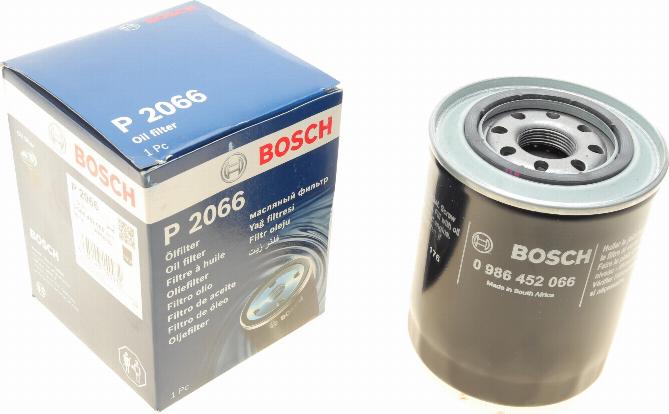 BOSCH 0 986 452 066 - Filtro olio www.autoricambit.com