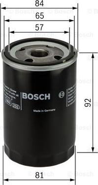 BOSCH 0 986 452 036 - Filtro olio www.autoricambit.com