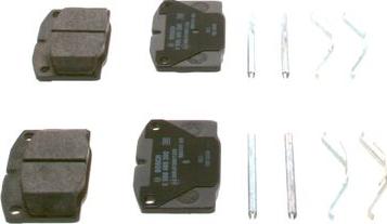 BOSCH 0 986 469 390 - Kit pastiglie freno, Freno a disco www.autoricambit.com