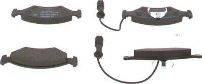 BOSCH 0 986 466 403 - Kit pastiglie freno, Freno a disco www.autoricambit.com