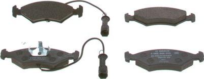 BOSCH 0 986 466 403 - Kit pastiglie freno, Freno a disco www.autoricambit.com