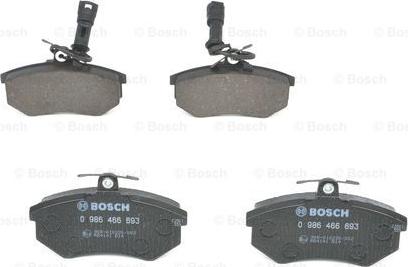 BOSCH 0 986 466 693 - Kit pastiglie freno, Freno a disco www.autoricambit.com