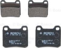 BOSCH 0 986 466 871 - Kit pastiglie freno, Freno a disco www.autoricambit.com