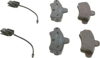 BOSCH 0 986 460 991 - Kit pastiglie freno, Freno a disco www.autoricambit.com