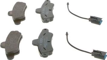 BOSCH 0 986 460 991 - Kit pastiglie freno, Freno a disco www.autoricambit.com