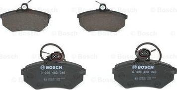 BOSCH 0 986 460 948 - Kit pastiglie freno, Freno a disco www.autoricambit.com