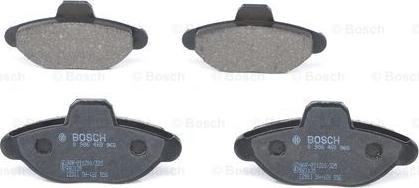 BOSCH 0 986 460 968 - Kit pastiglie freno, Freno a disco www.autoricambit.com