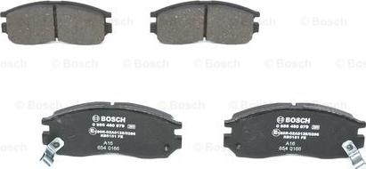 BOSCH 0 986 460 979 - Kit pastiglie freno, Freno a disco www.autoricambit.com