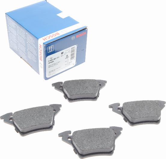 BOSCH 0 986 460 002 - Kit pastiglie freno, Freno a disco www.autoricambit.com