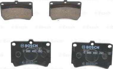 BOSCH 0 986 460 390 - Kit pastiglie freno, Freno a disco www.autoricambit.com