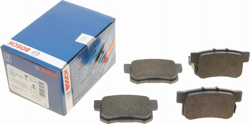 BOSCH 0 986 461 006 - Kit pastiglie freno, Freno a disco www.autoricambit.com