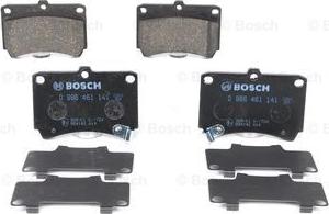 BOSCH 0 986 461 141 - Kit pastiglie freno, Freno a disco www.autoricambit.com