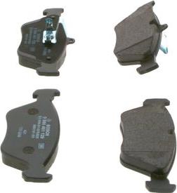 BOSCH 0 986 461 129 - Kit pastiglie freno, Freno a disco www.autoricambit.com