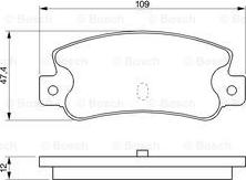 BOSCH 0 986 461 770 - Kit pastiglie freno, Freno a disco www.autoricambit.com