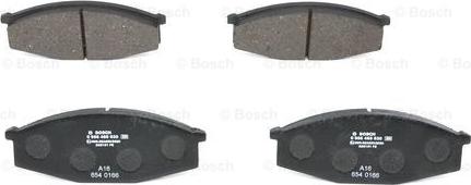 BOSCH 0 986 468 630 - Kit pastiglie freno, Freno a disco www.autoricambit.com