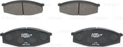 BOSCH 0 986 468 630 - Kit pastiglie freno, Freno a disco www.autoricambit.com