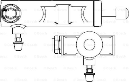 BOSCH 0 986 486 597 - Cilindro secondario, Frizione www.autoricambit.com