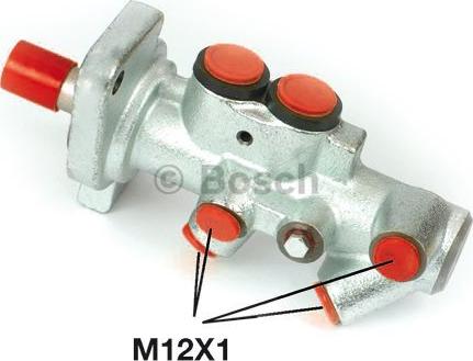 BOSCH 0 986 481 022 - Cilindro maestro del freno www.autoricambit.com